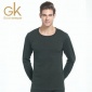 厂家GK全棉圆领 秋衣秋裤 男士加厚内衣 棉毛衫保暖内衣套装