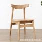 餐椅 实木板椅韩式餐椅 北欧 休闲舒适时尚酒店家具 白橡木餐椅